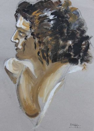 Marie-Thérèse Lepage expose un portrait par mois au Musée Eugène Aulnette