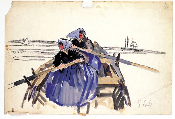 Mathurin Méheut s&rsquo;expose au musée national de la Marine