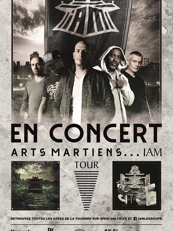Concert d&rsquo;IAM à Rennes au Liberté le 14 février