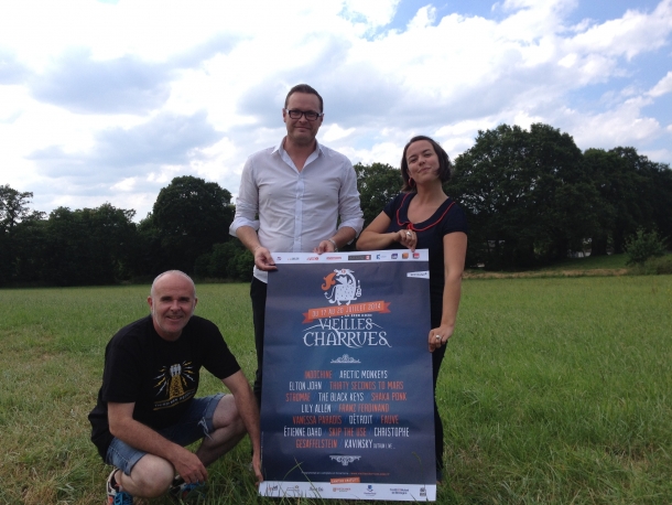 Vieilles Charrues 2014 : Joe, David et Vanessa sont dans un tipi