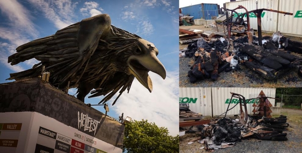 Le Hellfest vandalisé une seconde fois
