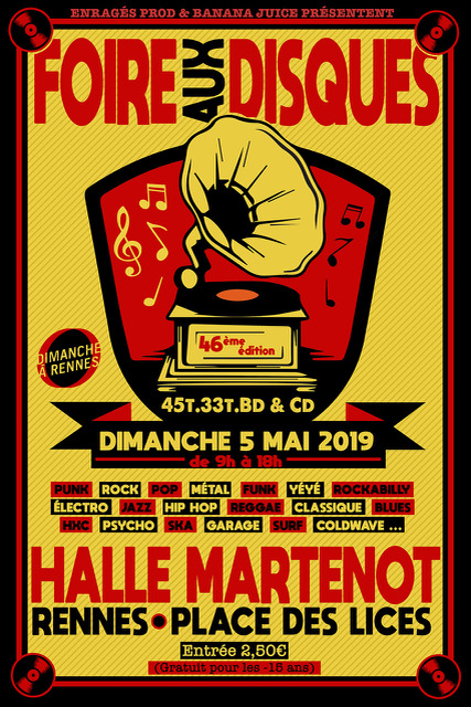 En mai, les vinyles envahissent la place des Lices à Rennes