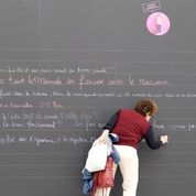 Le mur d’expression entre en gare