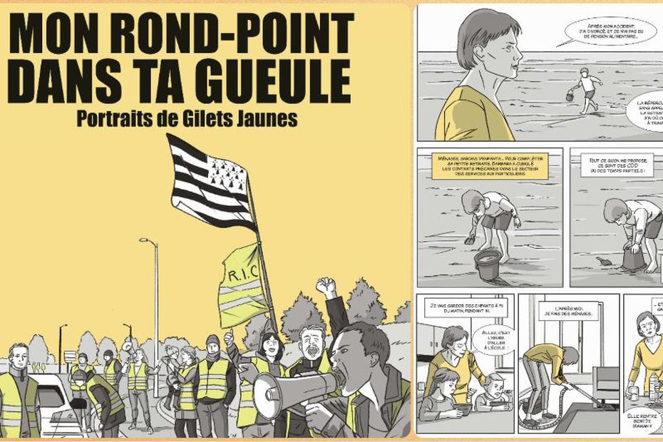 Mon rond-point dans ta gueule : portraits de Gilets Jaunes par Sandrine Kerion