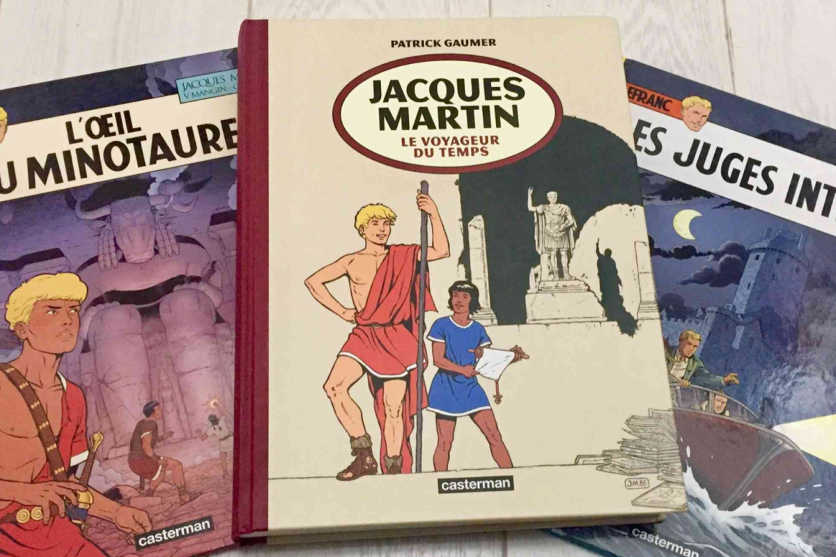 Jacques Martin – Le voyageur du temps, une biographie illustrée de Patrick Gaumer