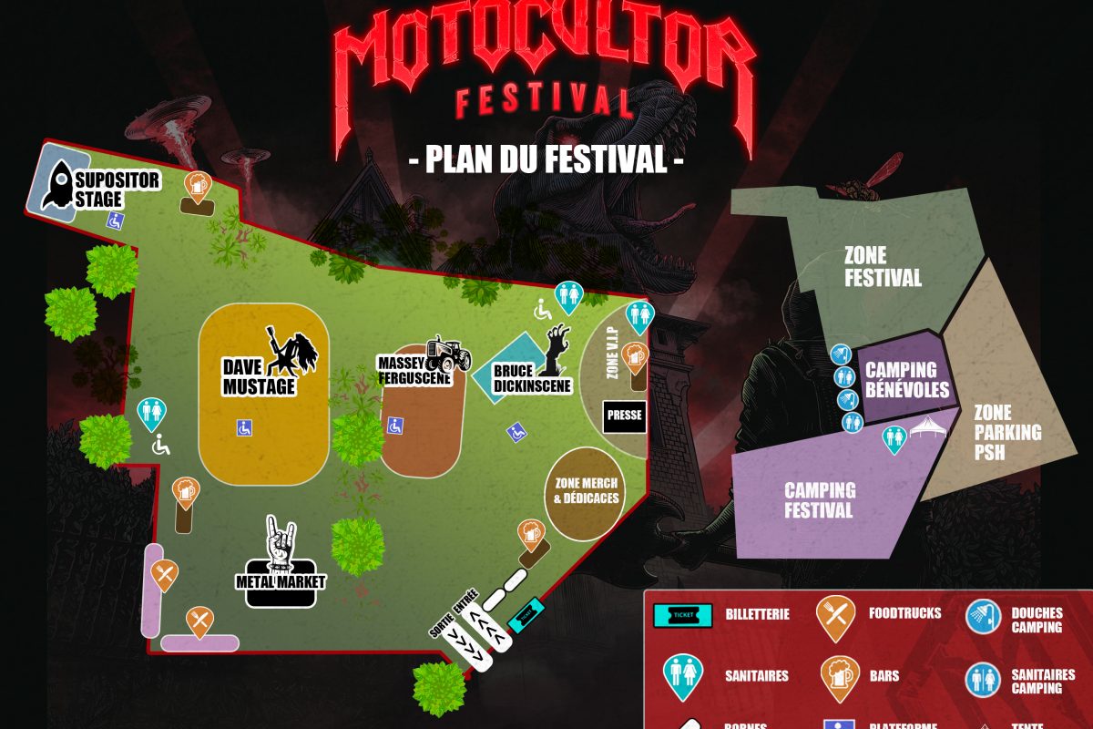 Motocultor 2022 : ouverture des portes le 18 août