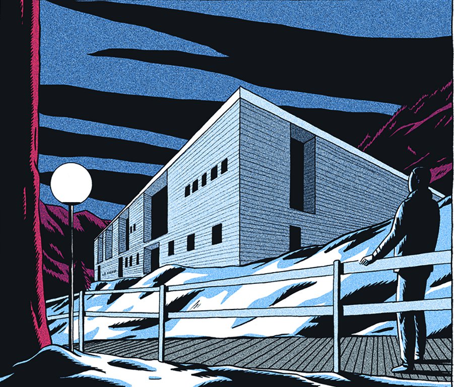 L’Aimant , un roman graphique de Lucas Harari