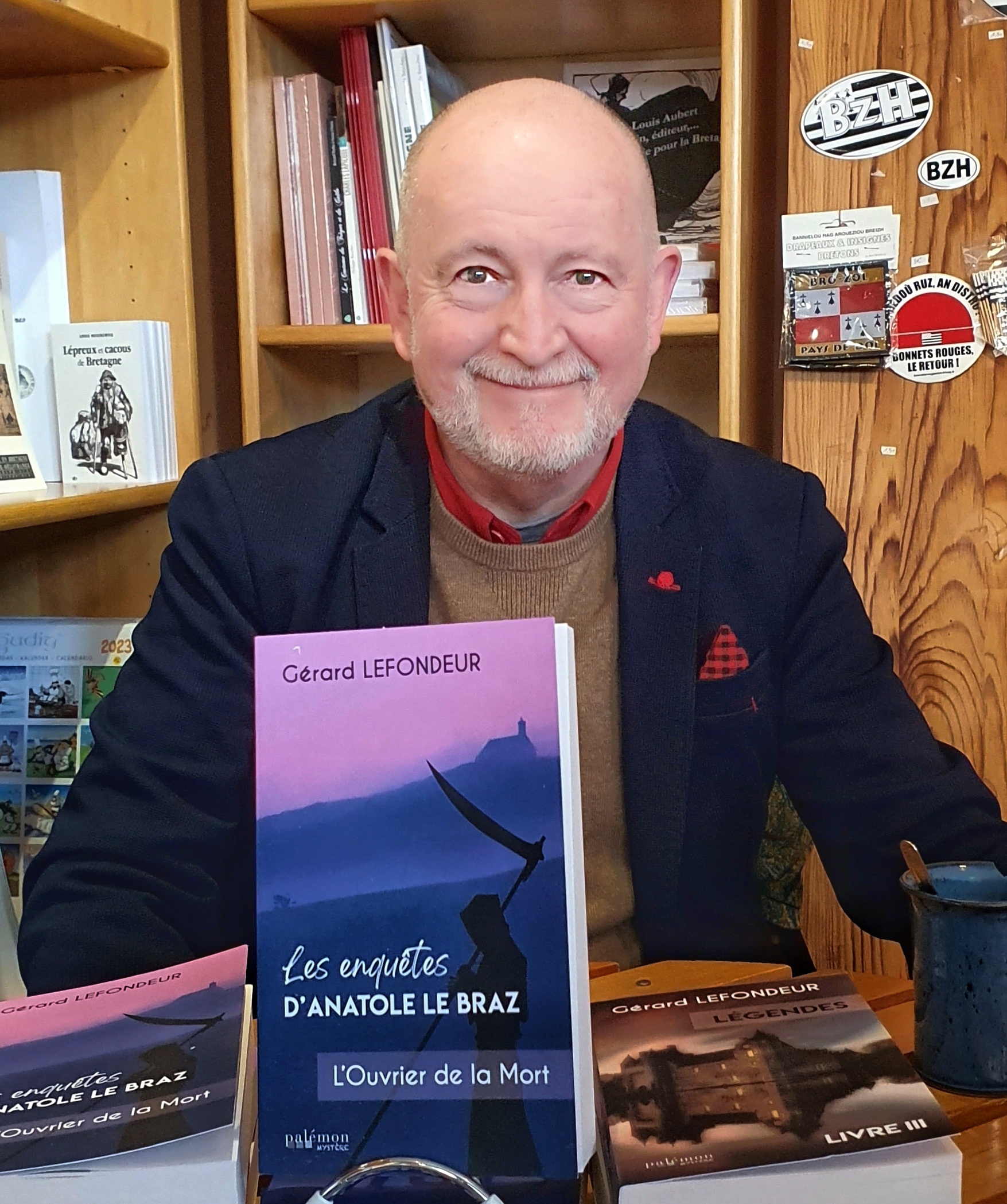 Les enquêtes d&rsquo;Anatole Le Braz , un livre de Gérard Lefondeur