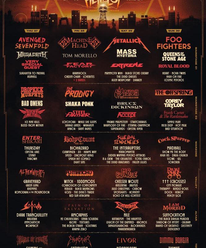Hellfest 2024 : le retour de Metallica !