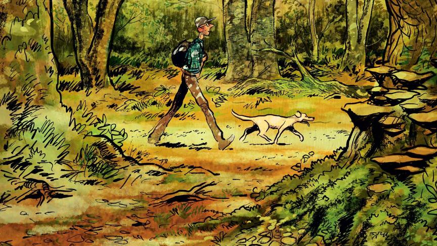 La vie secrète des arbres et les chasseurs de sève en BD