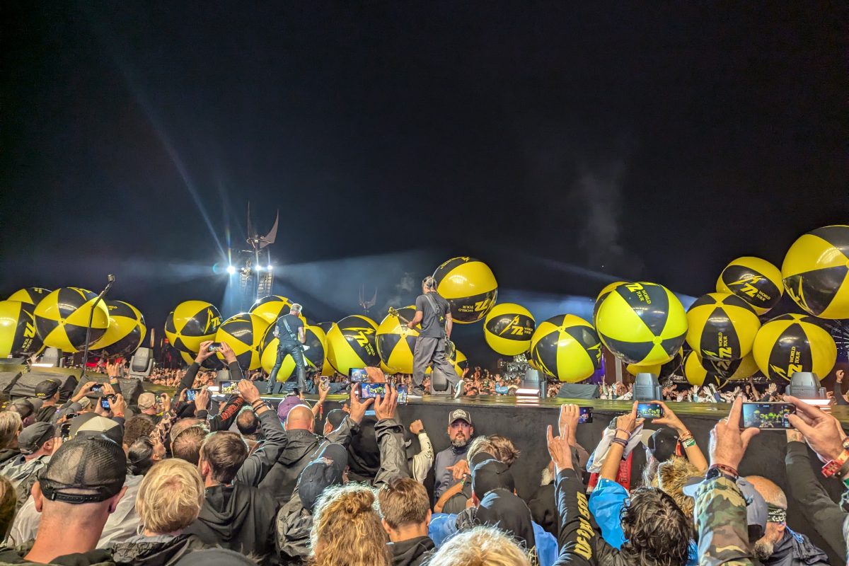 Metallica fait stopper la pluie sur Clisson !