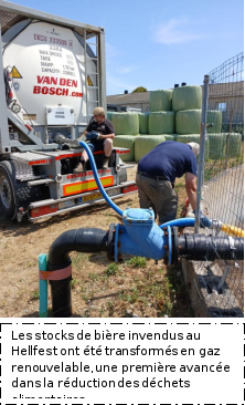 Le Hellfest transforme ses stocks de bières invendus en gaz vert