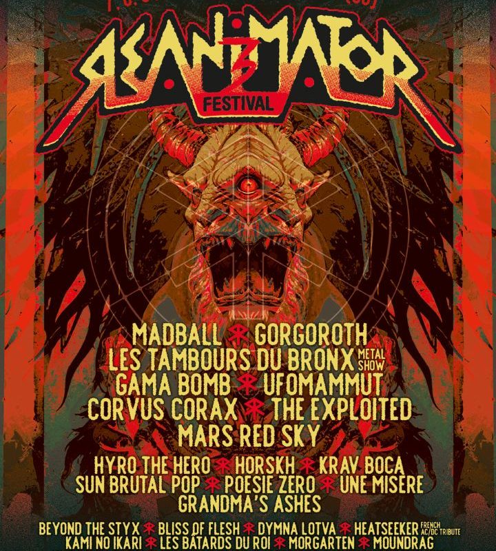 Mars Red Sky et Les Tambours du Bronx au Re-Animator Festival