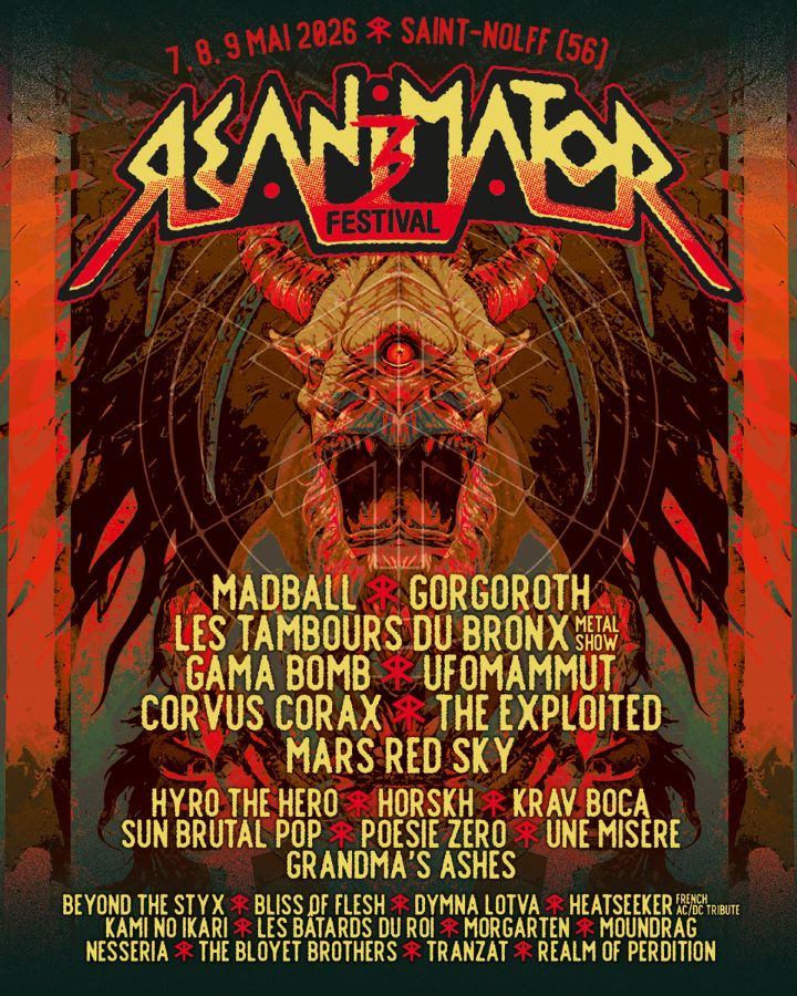 Mars Red Sky et Les Tambours du Bronx au Re-Animator Festival