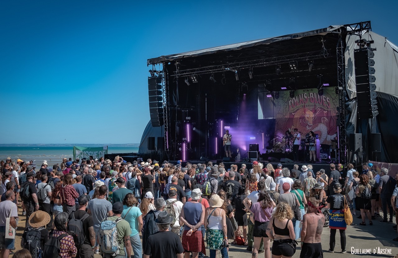 L&rsquo;été dans le Garage au Binic Folks Blues Festival